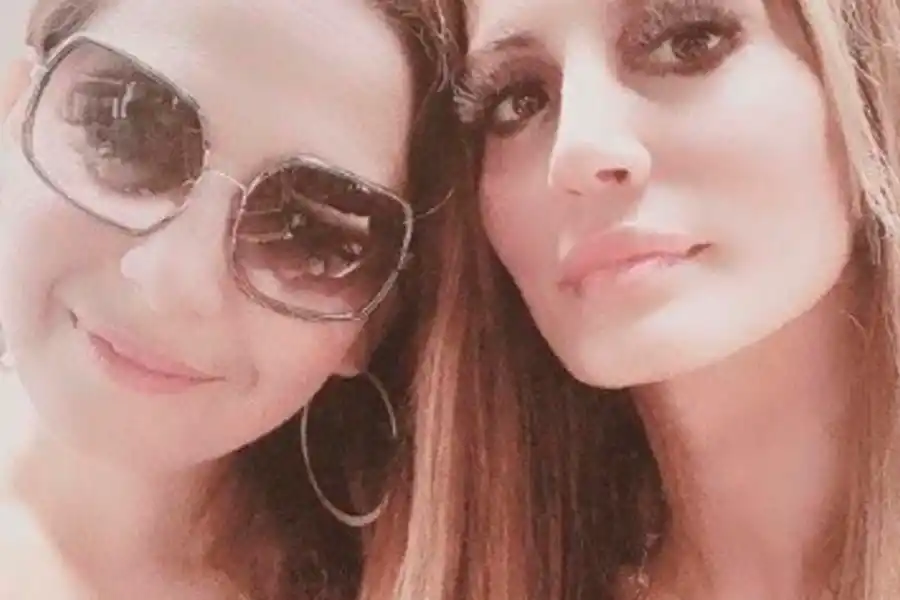 AMIGAS. A pesar de su amistad, Vera no hablaba hace días con Jaitt