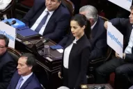 No pude evitar decirle 'es mentira', dijo Joanna Picetti, la mujer que interrumpió a Macri