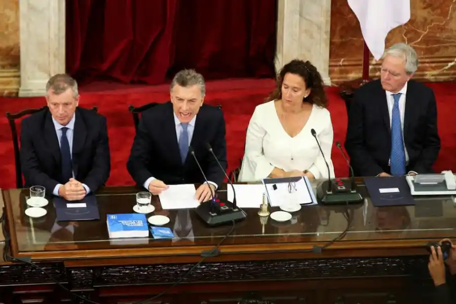 GRITOS. Picetti interrumpió el discurso reclamando por su inhabilitación. foto captura de video 