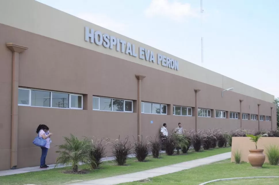 ATENCIÓN. En el Hospital Eva Perón continúa internada la niña de 11 años. la gaceta / foto de Florencia Zurita
