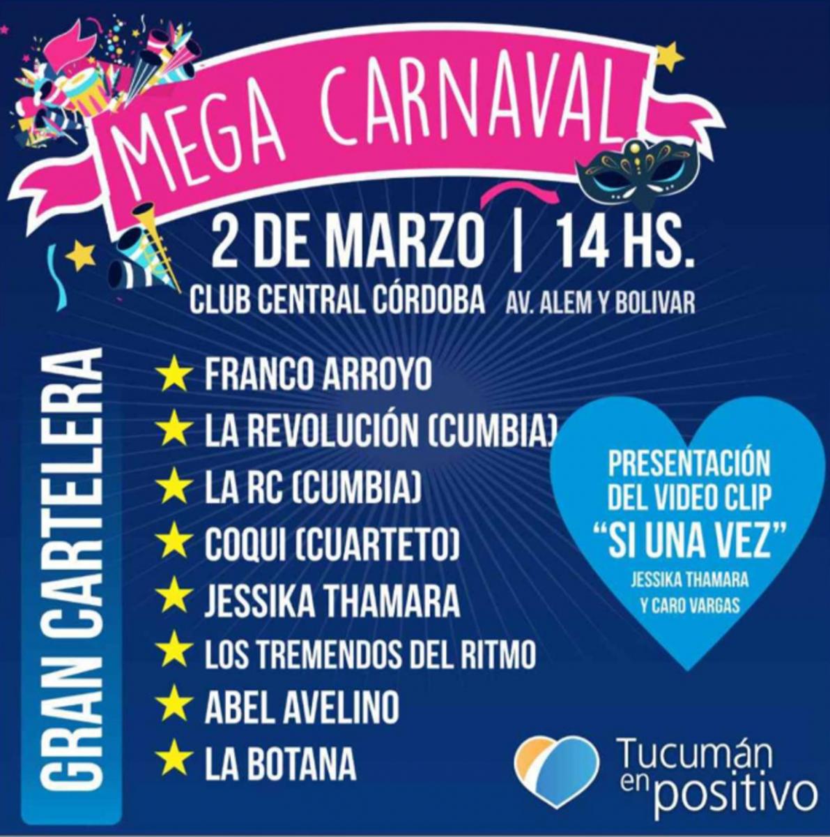 El video viral de Vargas Aignasse invitando a un baile de carnaval: no se olviden de pedirme las entraditas