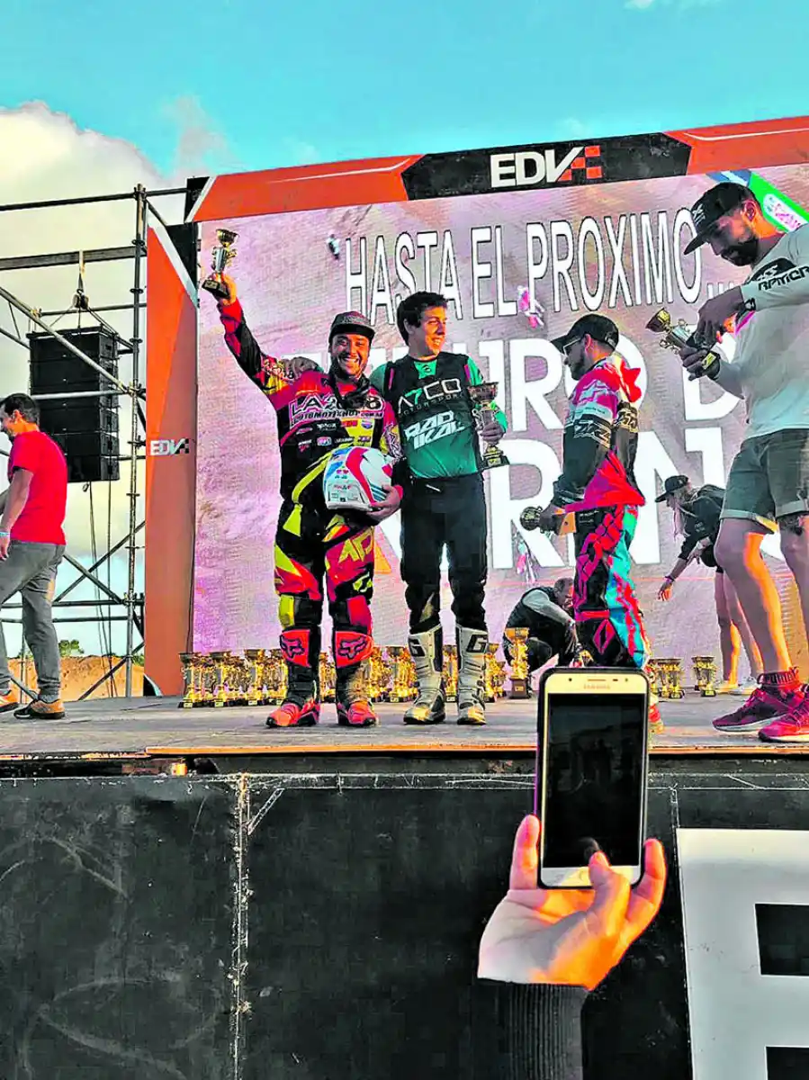 CARLOS PASTORIZA FERRO corrió junto con mambrini en villa gesell