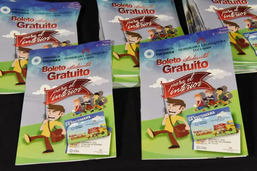 El Boleto Estudiantil Gratuito llegaría a unos 55.000 niños del interior, vaticinó Jaldo