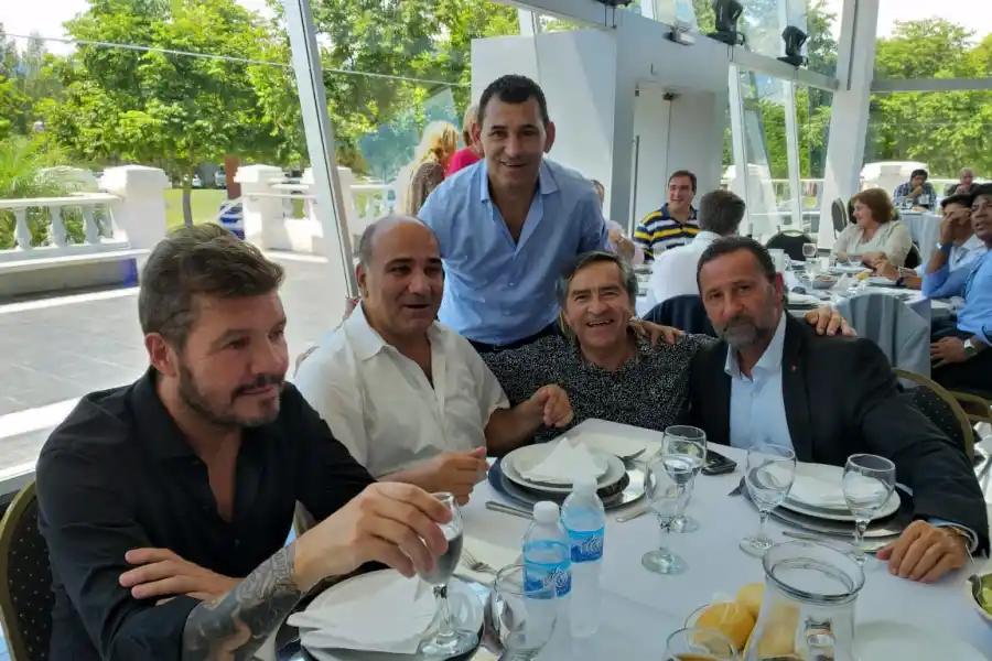Tinelli irrumpió con fuerza en la campaña para apoyar a Leito y a Manzur