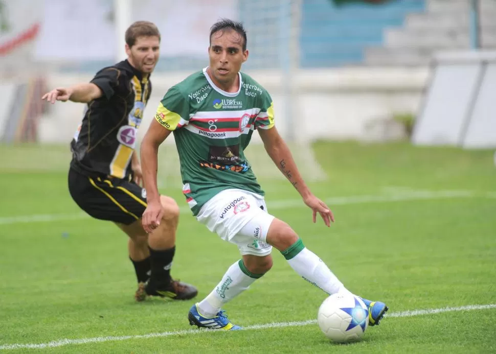 FIGURA. Ricardo Tapia le aporta marca, buen juego y goles a San Jorge. la gaceta / foto de hector peralta (archivo)