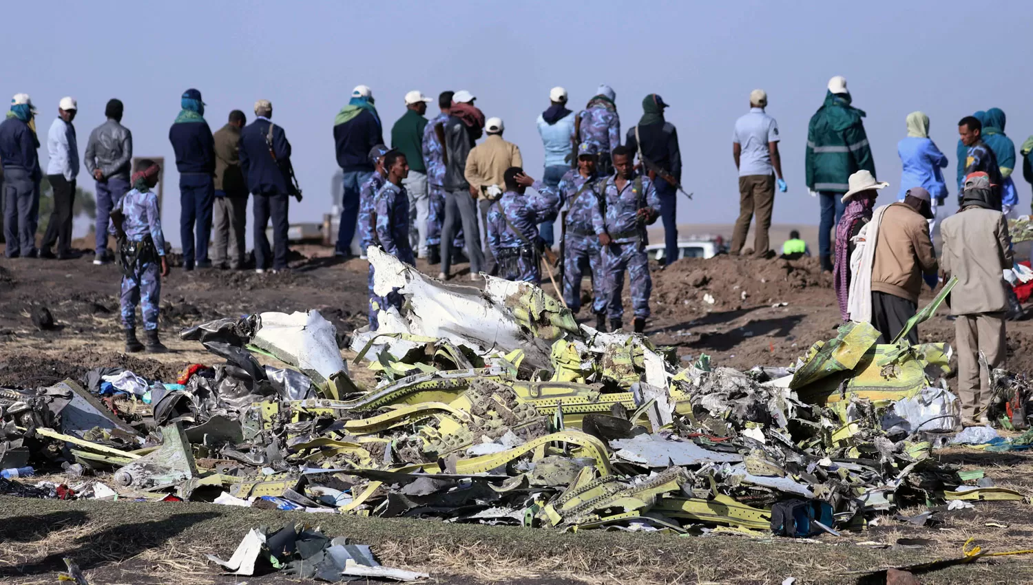 La tragedia aérea conmocionó a Etiopía. REUTERS