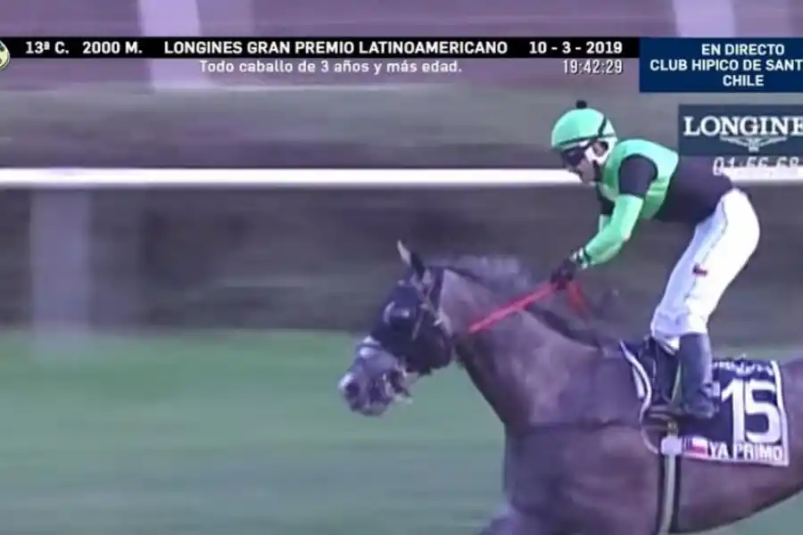 NOTABLE. Ya Primo, que seguirá su campaña en Estados Unidos, ganó en Chile. 