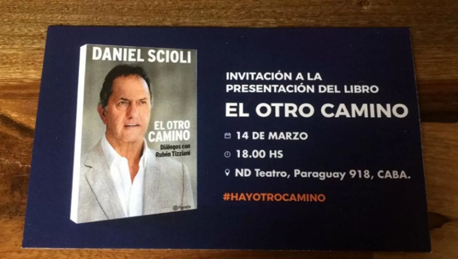 Scioli lanzará mañana su precandidatura a Presidente con propuestas para salir de la crisis