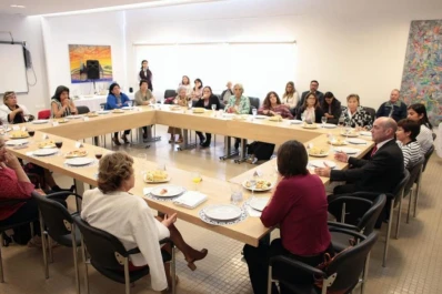 Lichtmajer escuchó a mujeres referentes de distintos sectores de la educación