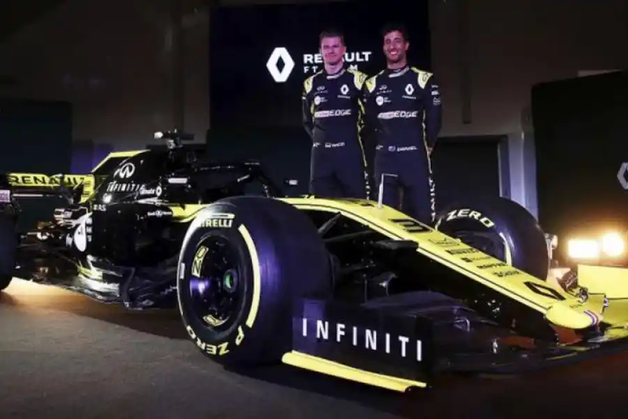 RENAULT F1 TEAM. El equipo británico mantiene los servicios del alemán Nico Hulkenberg y sumó al carismático australiano Daniel Ricciardo. La escudería del rombo ganó dos campeonatos (2005 y 2006) gracias al español Fernando Alonso. reuters