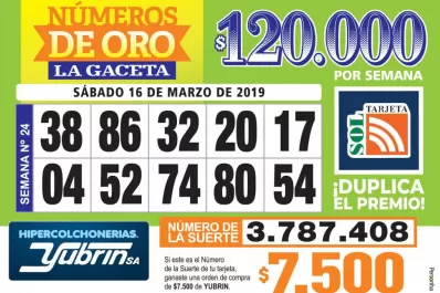 Los Números de Oro de LA GACETA
