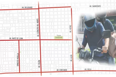Desde agosto se publicaron 83 ataques de motochorros y “rompevidrios” en la capital