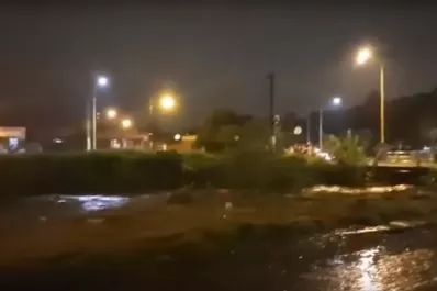 Por las fuertes lluvias, el canal Sur alcanzó niveles alarmantes