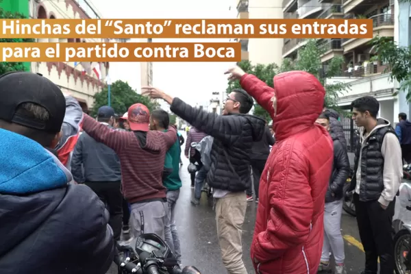 Locura por una entrada: los hinchas de San Martín pasaron la noche para estar ante Boca
