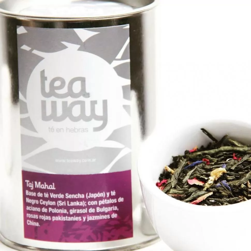 BLENDS. Tea Way ofrece más de 40 combinaciones de té en hebras. foto gentileza de Paula Carlino