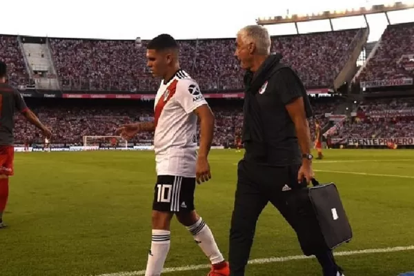 Juanfer Quintero sufrió una dura lesión y estará más de seis meses inactivo