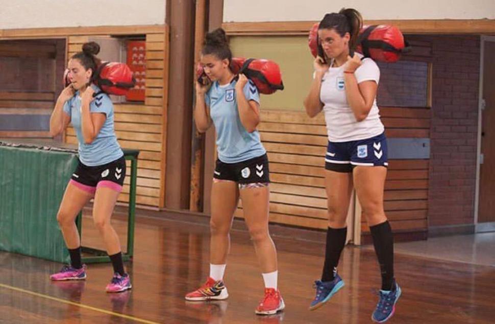 MEJORA. Según “Pri”, las chicas del seleccionado de handball han evolucionado en lo físico.