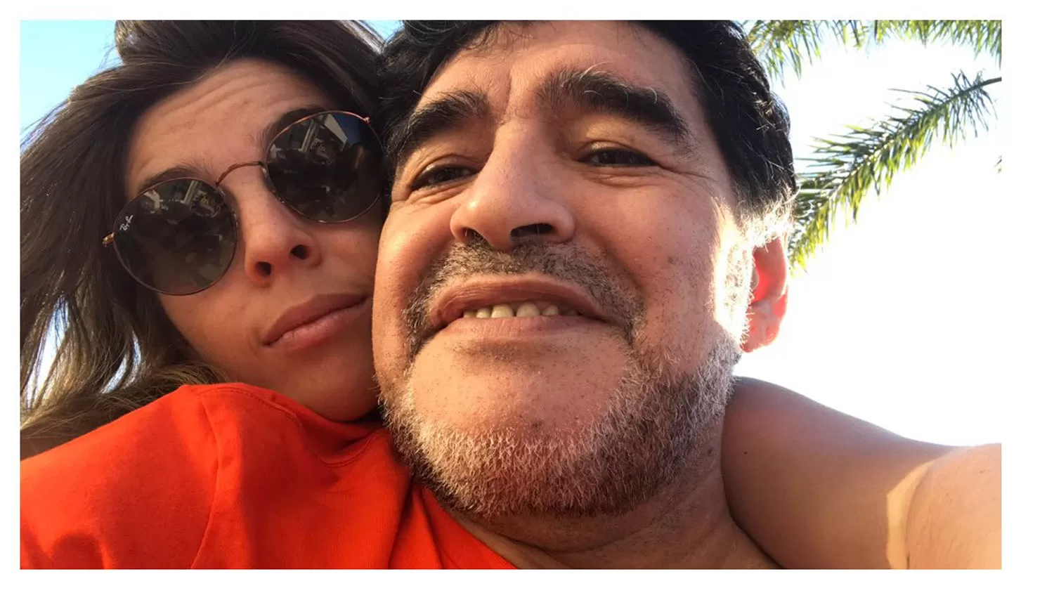 Así recibió Diego Maradona a su nieta Roma