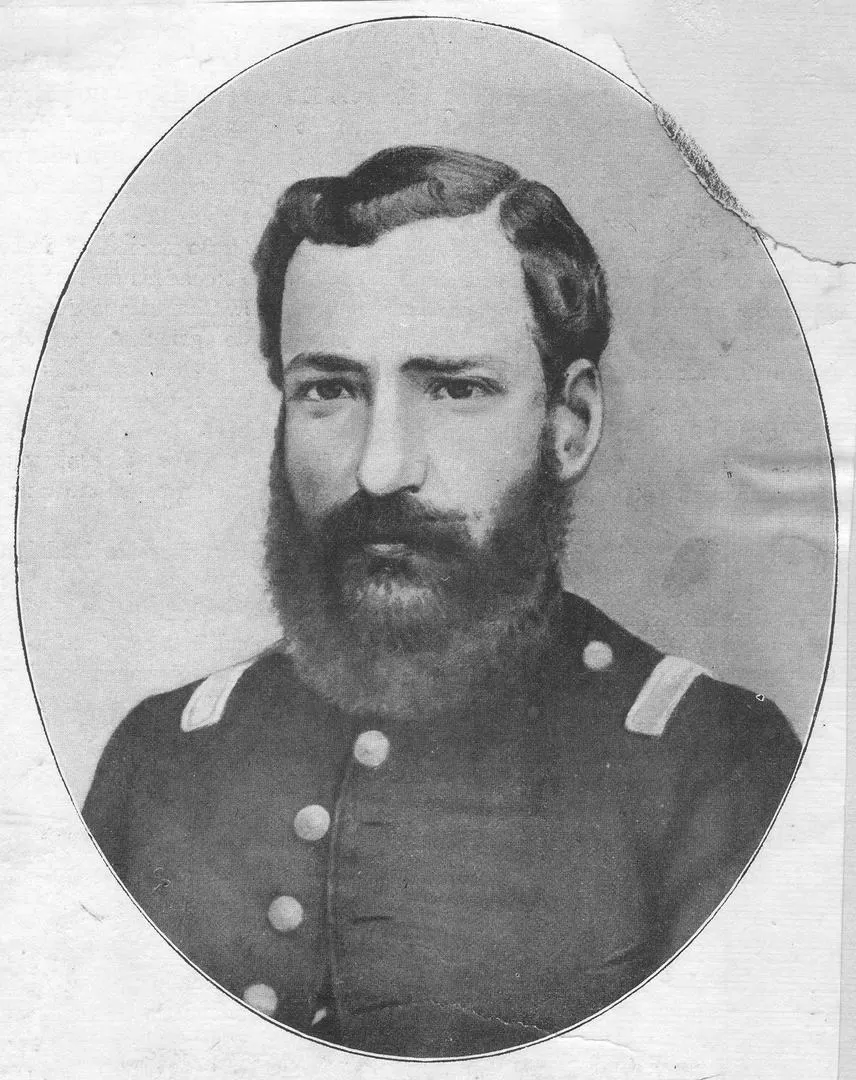 OCTAVIO LUNA. El gobernador de Tucumán en 1868, en un retrato a la carbonilla de Lola Mora 