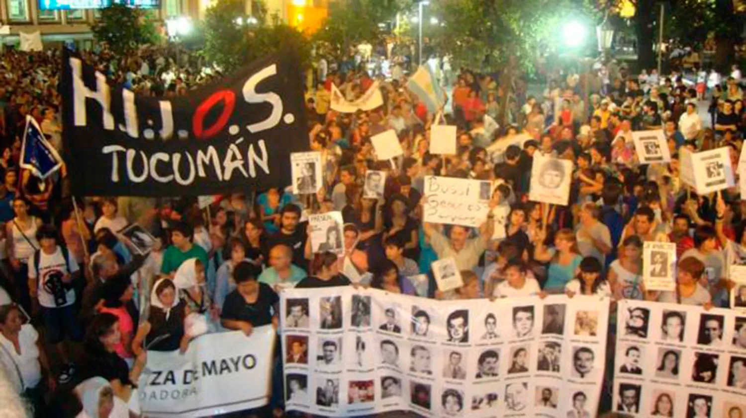 TODOS A CASA. En Tucumán y en el resto del país no marcharán por el Día de la Memoria debido al coronavirus. ARCHIVO LA GACETA