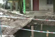 Hace dos años que se quejan por una obra inconclusa de la SAT