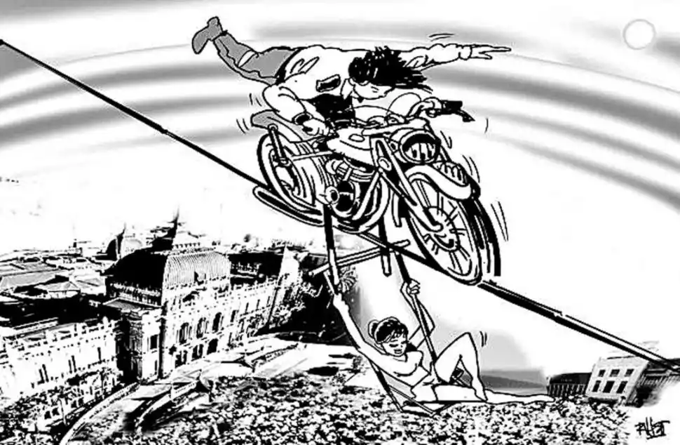 La plaza y la banda de música