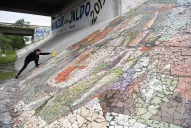 Un acceso a la ciudad tendrá el mural de mosaicos más grande