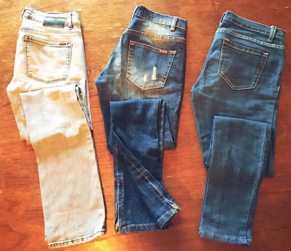 LOS MÁS ELEGIDOS. Los jeans de marca usados son muy buscados.