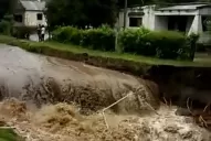 Temporal: la situación es muy complicada en el sur; están evacuando gente