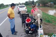 Por las inundaciones, vecinos de La Madrid tuvieron que autoevacuarse