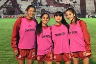 Las Santitas, también alcanzapelotas