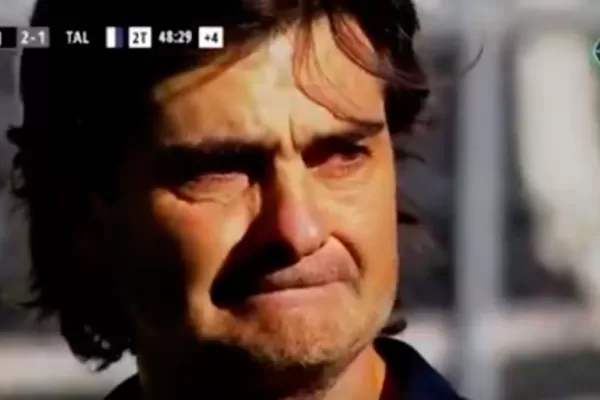 El llanto de Forestello, el ex DT de San Martín que no pudo evitar el descenso