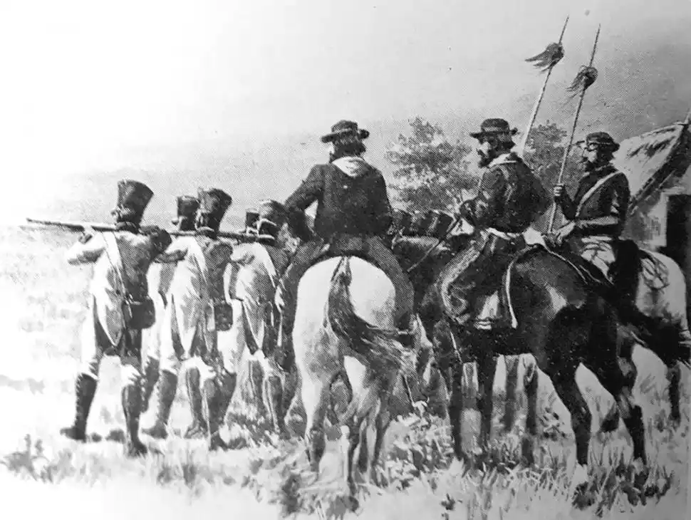 DURA REPRESION. Taboada persiguió implacablemente a los amotinados de La Viuda y fusiló a varios.