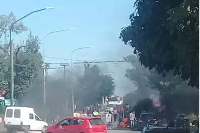 Cortaron la avenida Solano Vera y Camino de Sirga porque dejaron en libertad a un supuesto violador