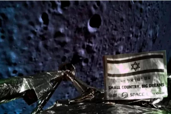 Israel no pudo posarse en la Luna: la sonda se estrelló durante las maniobras de descenso