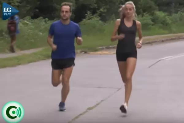 Amor, maratones y un sueño olímpico