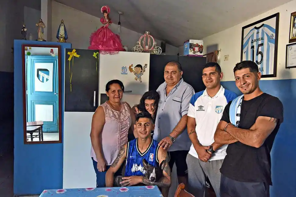 Kevin Isa Luna, el pibe que cobró protagonismo en Atlético