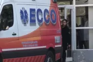 Imágenes: así trasladaban a Sergio Denis al aeropuerto