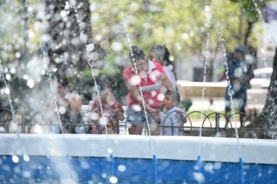 Nubes, sol y probables lluvias para un domingo caluroso