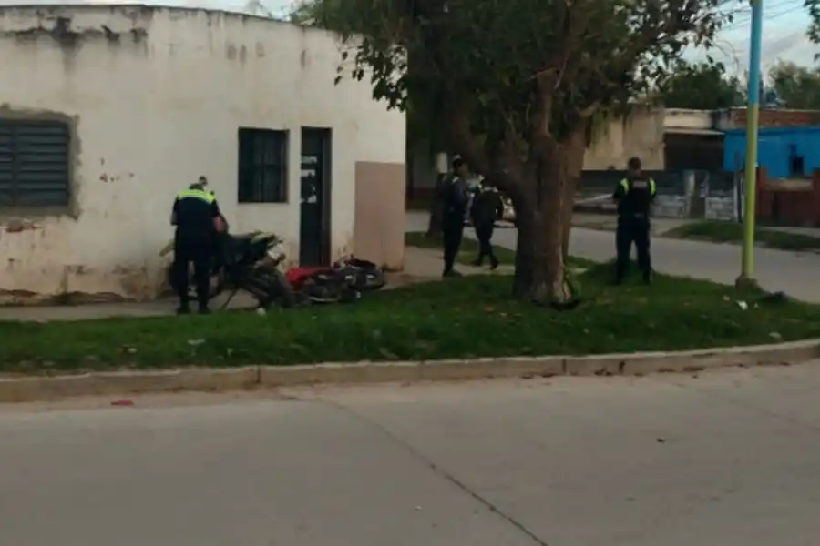 Accidente en San Cayetano