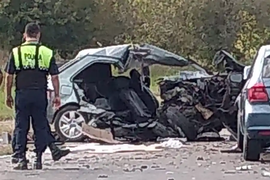 EN LULES. El choque ocurrió sobre la ruta 321. 