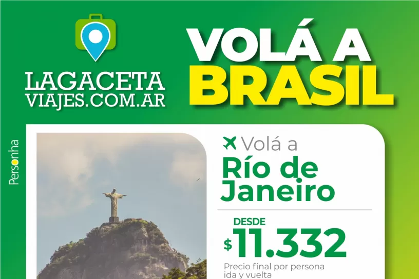 ¡Anticipate al verano 2020! LA GACETA Viajes te presenta sus vuelos a Brasil