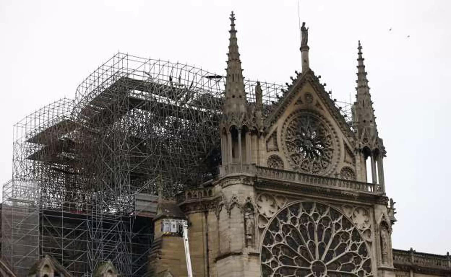 Una catedral de madera se instalará junto a Notre Dame mientras duren las obras