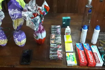 Lo atraparon robando huevos de pascua de un negocio y fue aprehendido