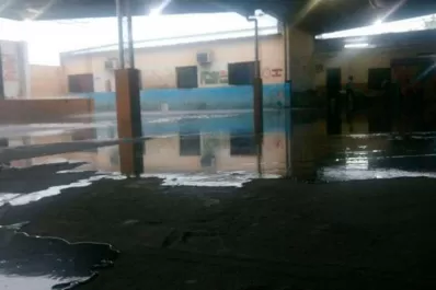 Por las lluvias, suspendieron las clases en escuelas del sur de la provincia