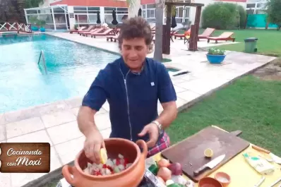 Hoy, en Cocinando con Maxi: vacío de cerdo con mostaza, miel y limón