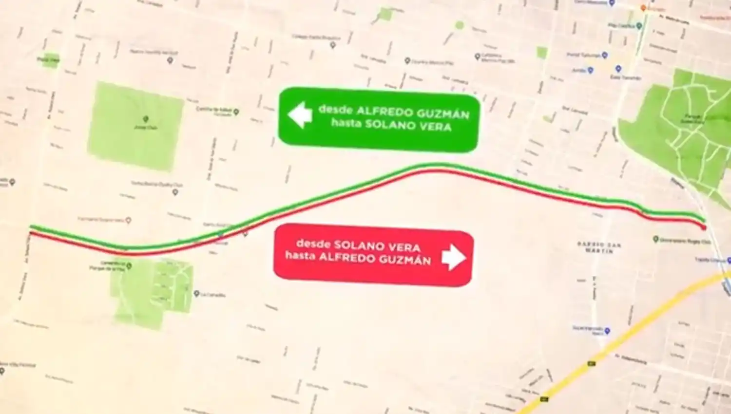 Así será la nueva circulación