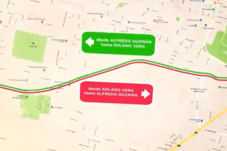 Así será la nueva circulación