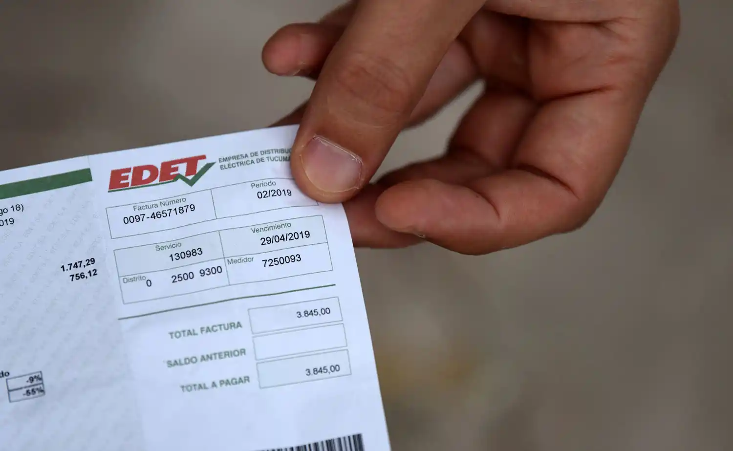 DOLOR DE CABEZA. Matías dice que casi 