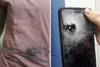 En Famaillá: resistió a un asalto, le dispararon y el celular la salvó